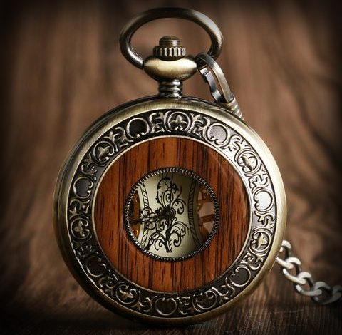 Steampunk pocket watch