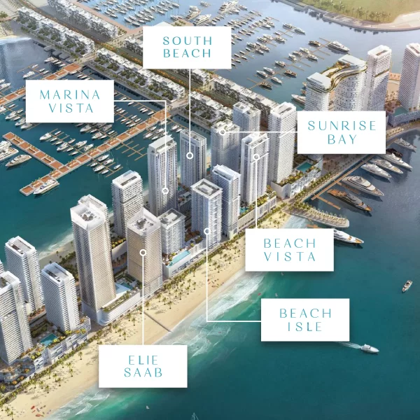 Emaar Beachfront Dubai Projects