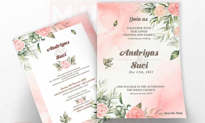 wedding card