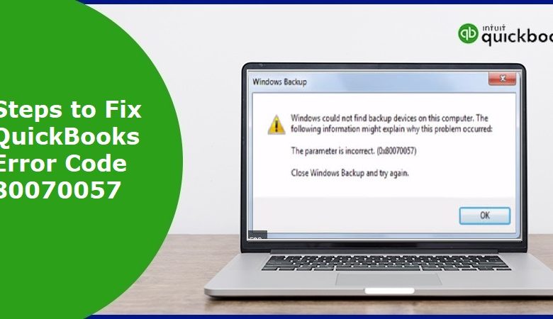 Fix QuickBooks Error Code 80070057-Featured Image